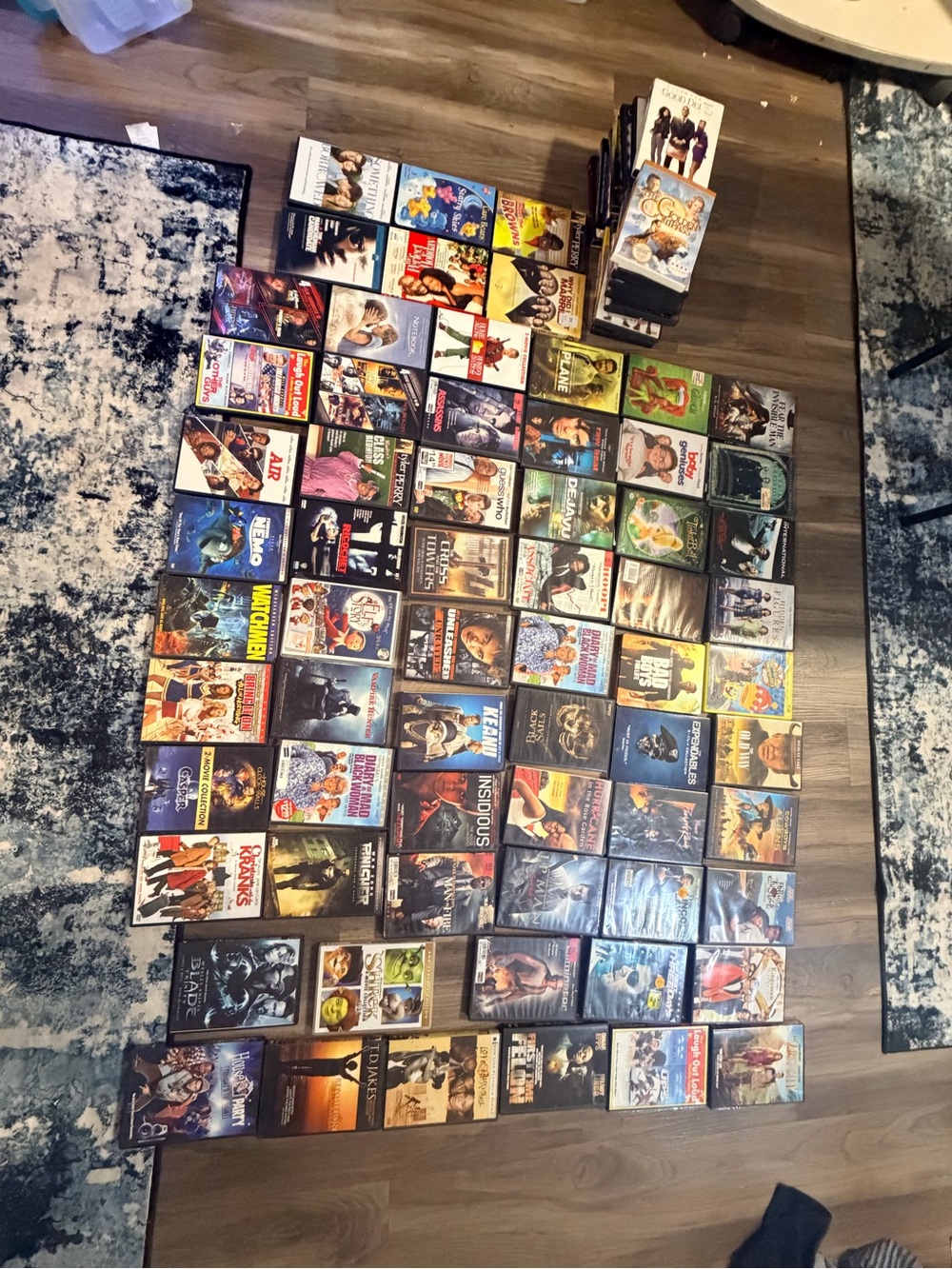 Lot of Mixed DVD Movies‎ - Multicolor Collection 100 DVDS